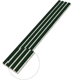lamele-scienne-4-szt-na-szarym-filcu-275x185-panel-dekoracyjny-but-zielen