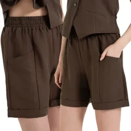 szorty-damskie-casual-wysoki-stan-kieszenie-krotkie-wygodne-moraj-xxl