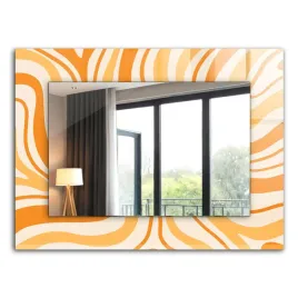 lustro-wiszace-ze-szklana-rama-abstrakcyjne-pomaranczowe-wzory-xxl-80x60-cm