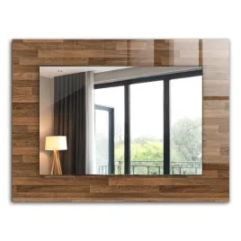 ozdobne-lustro-na-sciane-prostokatny-ksztalt-drewniane-panele-xxl-80x60-cm