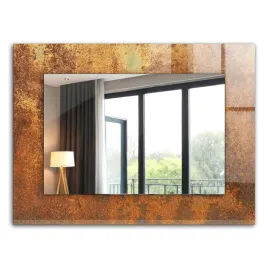 ozdobne-lustro-na-sciane-prostokatny-ksztalt-modna-rdza-blacha-xxl-80x60-cm