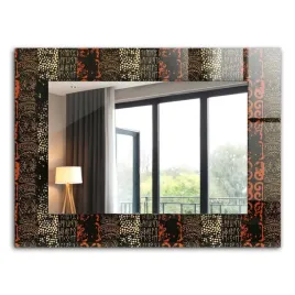 dekoracyjne-lustro-scienne-nadruk-dekor-wzor-etniczny-ornament-xxl-80x60-cm