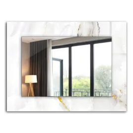 ozdobne-lustro-na-sciane-prostokatny-ksztalt-bialy-marmur-wzor-xxl-80x60-cm
