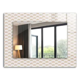 dekoracyjne-lustro-wiszace-z-nadrukiem-kwiat-wzor-geometryczny-xxl-80x60-cm