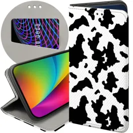 etui-z-klapka-do-motorola-edge-50-pro-wzory-krowa-laty-plamki-futeral-case