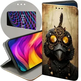 etui-z-klapka-do-motorola-edge-50-pro-wzory-steampunk-maszyny-laboratoria