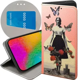 etui-z-klapka-do-oppo-reno-11f-5g-wzory-collage-retro-vintage-futeral-case