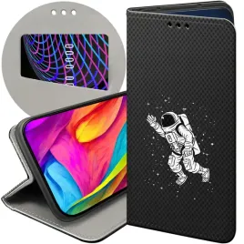 etui-z-klapka-do-motorola-edge-50-pro-wzory-astronauta-kosmonauta-rakieta