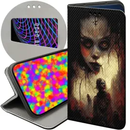 etui-do-motorola-moto-edge-40-pro-wzory-halloween-zombie-dynie-czaszki-case