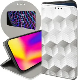 etui-z-klapka-do-motorola-edge-50-pro-wzory-3d-geometryczne-iluzja-futeral