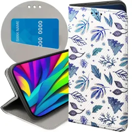 etui-do-motorola-moto-edge-40-pro-wzory-zima-snieg-sniezynki-winter-futeral