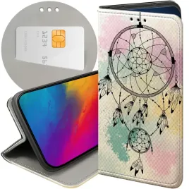 etui-z-klapka-do-motorola-moto-edge-40-pro-wzory-boho-lapacz-snow-piora