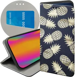 etui-z-klapka-do-motorola-edge-50-pro-wzory-ananas-owoce-egzotyczne-futeral