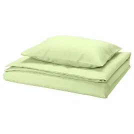 ikea-piltandvinge-poszwa-na-koldre-i-poszewka-jasnozielony-150x200-50x60-cm