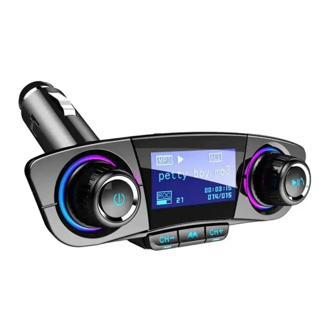 transmiter-fm-samochodowy-bluetooth-5-0-usb-micro-sd-8w1-aux-ladowarka-stan-nowy