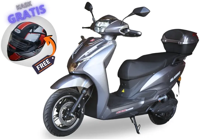 SKUTER MOTOR MOTOROWER ELEKTRYCZNY L1e-B Motobi Classic 2000W 72V AM DUŻY