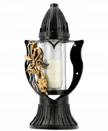 znicz-lampion-duzy-wazon-czarny-tuba-31cm-1szt