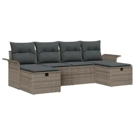 zestaw-sof-na-ogrod-z-poduszka-6-szt-szary-polirattan