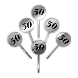 pikery-akrylowe-cyfra-50-urodziny-srebrne-lustro-6-szt