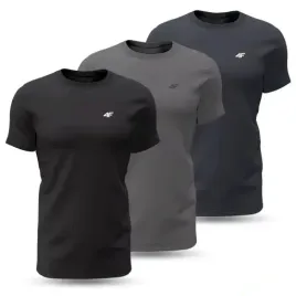 koszulka-meska-4f-t-shirt-bawelniany-na-co-dzien-zestaw-3pak-limitowana