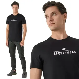 koszulka-meska-4f-t-shirt-bawelna-sport-ss23m539