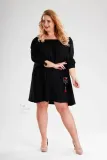 tunika-oversize-sukienka-czarna-plus-size-rekaw-rekaw-3-4