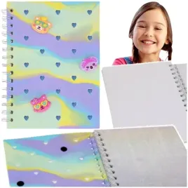 kolonotes-zeszyt-notatnik-a5-silikonowy-starpak-ombre-zwierzatka