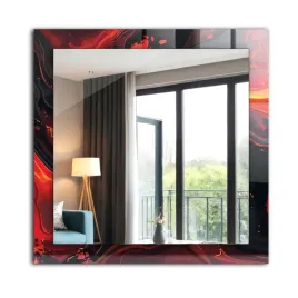 dekoracyjne-lustro-na-sciane-nadruk-dekor-60-cm-x-60-cm-abstrakcyjna-lawa
