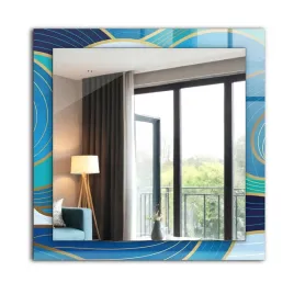 nowoczesne-loftowe-lustro-wiszace-z-nadrukiem-60x60-cm-fale-wzory-niebieski