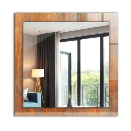 lustro-kwadratowe-z-nadrukowana-grafika-60x60-cm-rdza-metalowa-powierzchnia