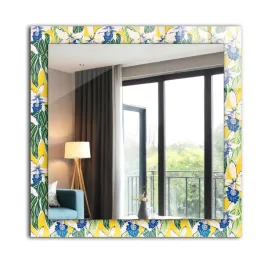 nowoczesne-loftowe-lustro-wiszace-z-nadrukiem-60-cm-x-60-cm-kwiaty-i-liscie