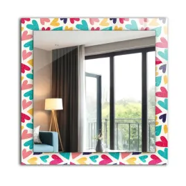 stylowe-kwadratowe-lustro-glamour-nowoczesne-loft-60x60-kolorowe-serca-wzor