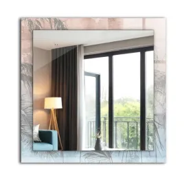 scienne-kwadratowe-lustro-z-nadrukowanym-motywem-60x60-cm-rosliny-pastelowe