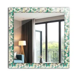 ozdobne-dekoracyjne-lustro-o-kwadratowym-ksztalcie-60x60-cm-ptaki-i-kwiaty