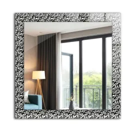 kwadratowe-lustro-z-nadrukiem-na-szkle-60-cm-x-60-cm-czarno-biale-ornamenty
