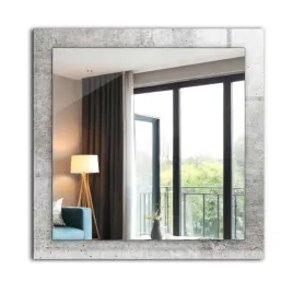dekoracyjne-lustro-na-sciane-nadruk-dekor-60x60-cm-betonowa-sciana-tekstura