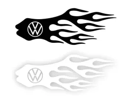 plomien-vw-naklejka-na-samochod-na-auto-kolor