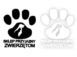 sklep-przyjazny-zwierzetom-naklejka-na-samochod-na-auto-kolor