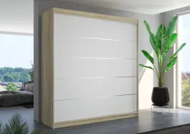 szafa-przesuwna-200-cm-dab-sonoma-biala-do-sypialni-esteva