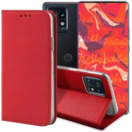 etui-z-klapka-do-motorola-moto-edge-40-pro-czerwone-zamykane-magnetyczne