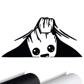 naklejka-grafika-na-auto-zagladajacy-potworek-potwor-monster-pekaboo-20x10