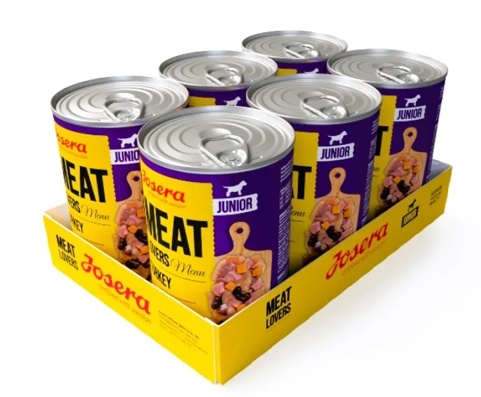 josera-meatlovers-junior-menu-turkey-6x400g-marka-josera