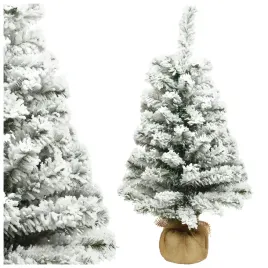 choinka-sztuczna-biala-sosna-cesarska-75cm-mala-osniezona-w-jucie