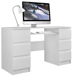 nowoczesne-biurko-do-pokoju-biale-130cm-kubat-ts-3-kolory