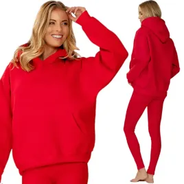 dres-damski-gruby-bawelniany-bluza-dresowa-legginsy-m-oseye-czerwony