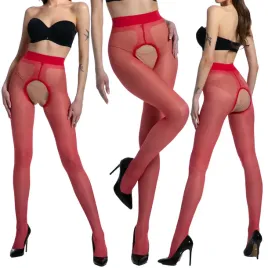rajstopy-damskie-gladkie-z-dziurka-xxl-grubosc-20-den-hip-gloss-czerwone