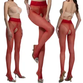 rajstopy-damskie-koronkowe-z-dziurka-xxl-grubosc-30-den-hip-lace-czerwone