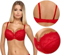polski-biustonosz-push-up-z-koronka-65f-czerwony