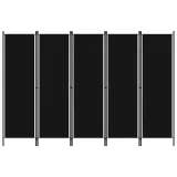 parawan-5-panelowy-czarny-250-x-180-cm
