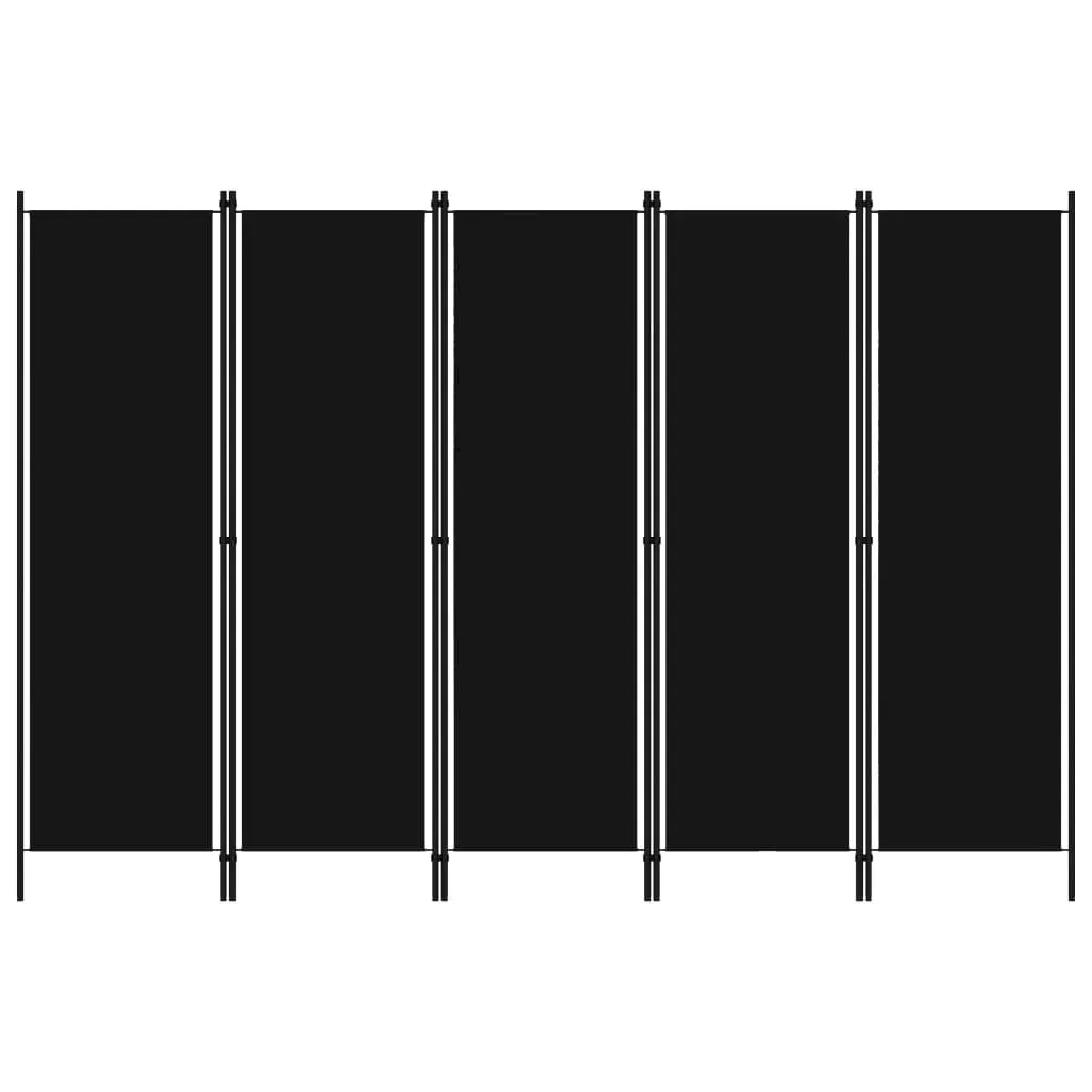 parawan-5-panelowy-czarny-250-x-180-cm-stan-nowy